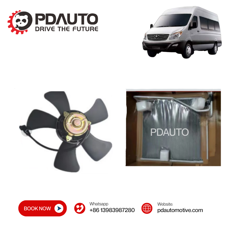 8105200R001 JAC SUNRAY 2.8L HFC4DA1-2C Rear condenser and fan assembly